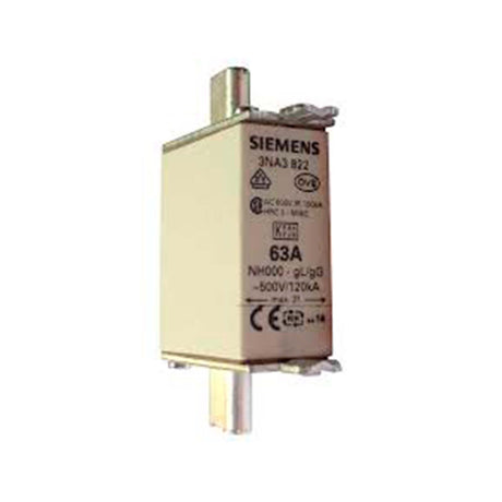 SIEMENS SENTRON CARTUCHO FUSIBLE CILINDRICO 10X38MM 16A 500VCA