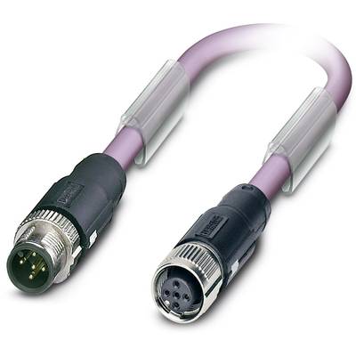 PHOENIX CONTACT CABLE M12 5P MACHO M12 5P HEMBRA 1MTS 4HILOS PUR