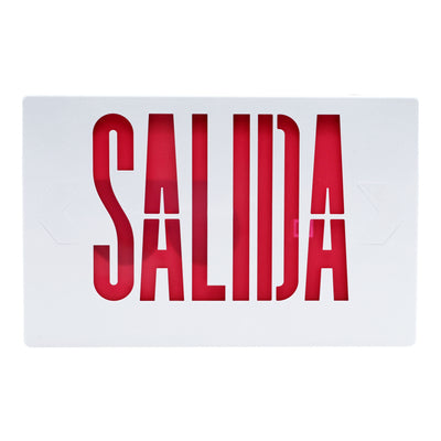 APC7RGSAL LAMPARA LED SALIDA DE EMERGENCIA ROJO