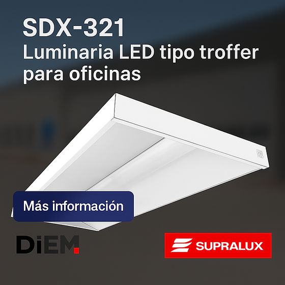 SUPRA LUMINARIA HBL-G2-L21-850MV-DASD-CA
