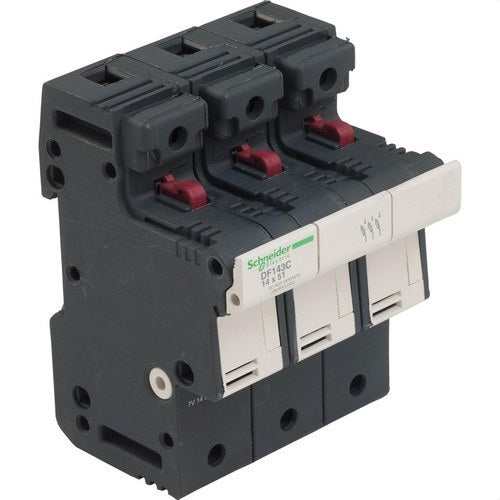 TELEMEC PORTAFUSIBLE 3 POLOS 50 AMP DF143C
