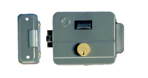 INTEC CHAPA ELECTRICA REVERSIBLE Y CIL AJUSTABLE 12-16VAC