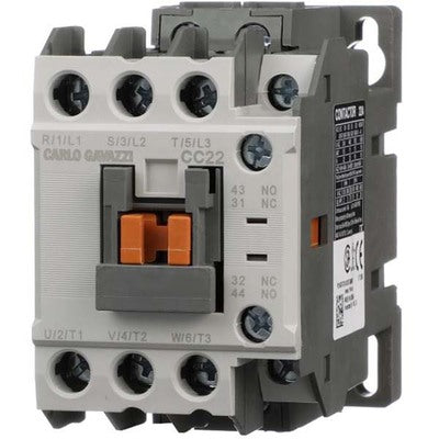 CARLO GAVAZZI 3P CONT S 120V 50/60HZ 1NO1NC CC9SA120