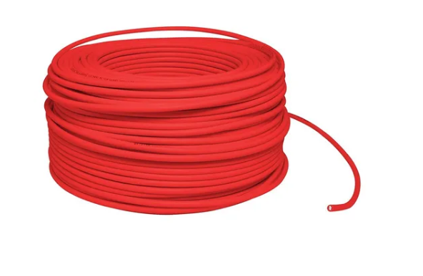 VIAKON CABLE NYLON 10 AWG ROJO METRO