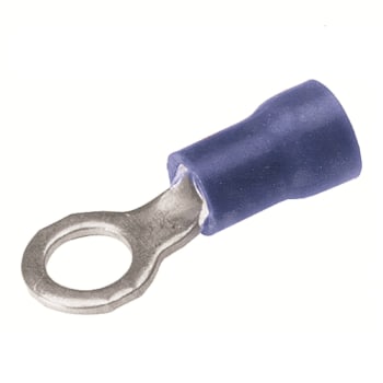 BURNDY OJILLO AISLADO AZUL 16-14AWG 3/8"