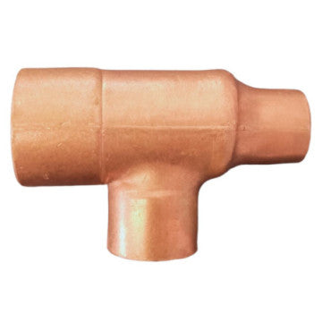 TEE COBRE REDUCIDA 25X13X19mm