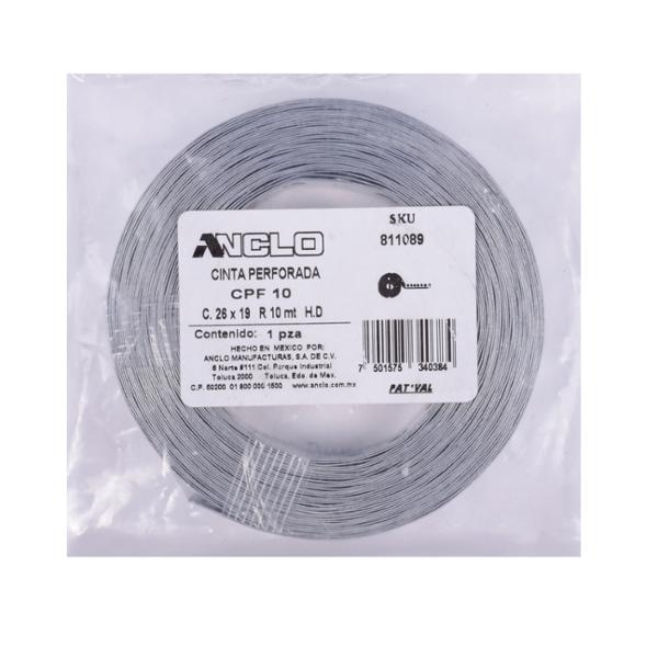 ANCLO CINTA PERFORADA C. 26 X 19MM 5 MTS
