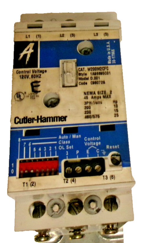 CUTLER ARRANCADOR MAG. T-2 B.120V. S/GAB.