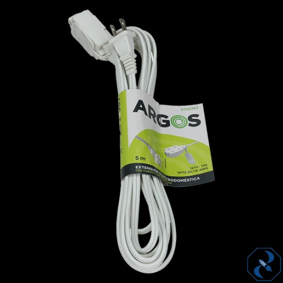 ARGOS EXTENSION ELECTRODOMESTICA 5 METROS 2X16