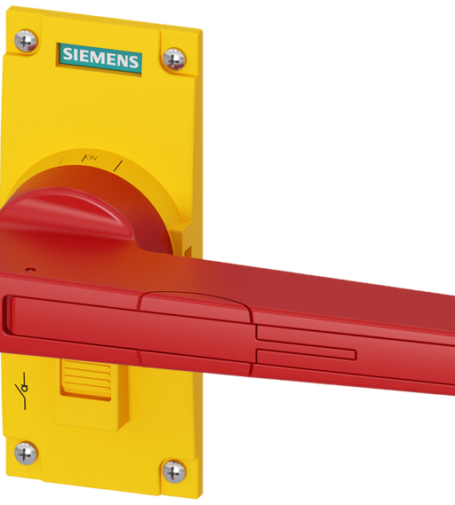 SIEMENS ACCIONAMIENTO DE PUERTA 8UC7 MANILLA GRIS OSCURO/VERDE AZ