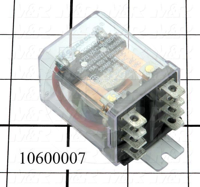 ALLEN-BRADLEY RELEVADOR 10A 2P DPDT 120VCA
