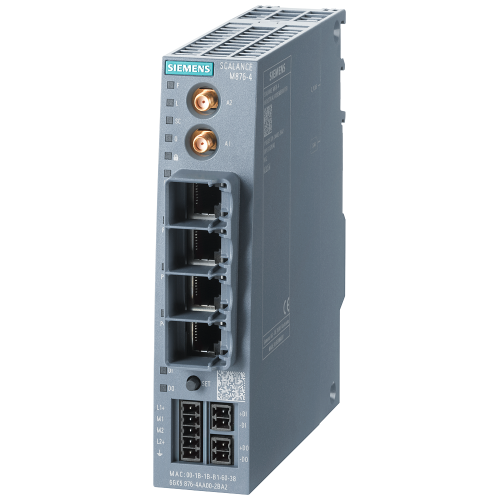 SIEMENS SCALANCE M876-4G ROUTER P/WIRELESS LTE 4G