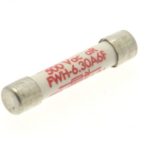 BUSS FUSIBLE ULTRARRAPIDO CILINDRICO 6X32MM 6.3A 500VCA/VCD