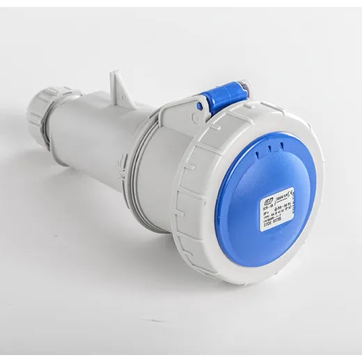 IDE BASE AEREA 32A 3P+T 230VCA 9H AZUL IP66-IP67