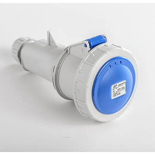 IDE BASE AEREA 32A 3P+T 230VCA 9H AZUL IP66-IP67