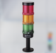 WERMA KOMBISIGN STACK LIGHT PERMANENT GREEN LED 24V AC/DC