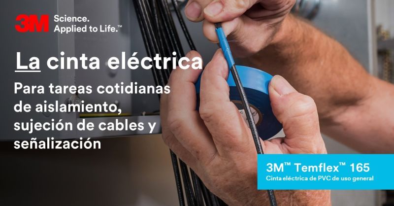 3M CINTA AISLANTE. TEMFLEX 165 BLANCA 165