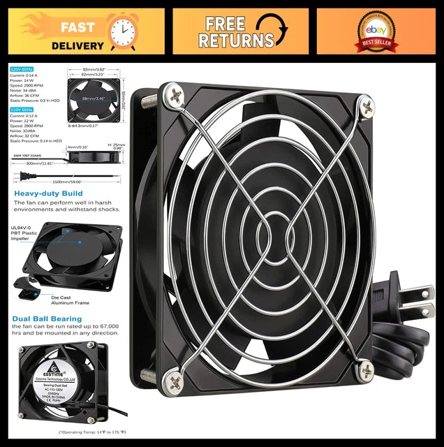 RITTAL SK VENTILADOR BLUE E+ EMC 53/64