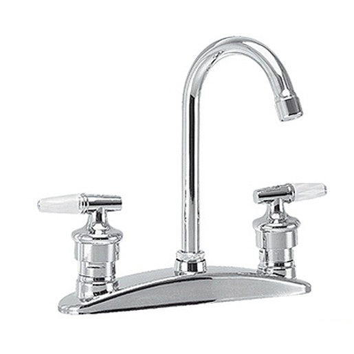 URREA MEZCLADORA P/FREGADERO AL PISO CROMO