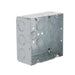 HUBBELL 4SQ BOX WELDED 2-1/8 DEEP 3/4 KO
