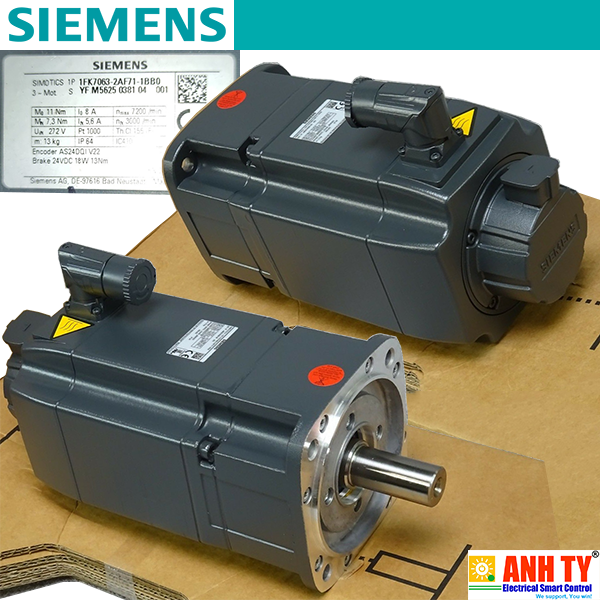 SIEMENS SIMOTICS 2.3KW 600V 11NM 3000RPM