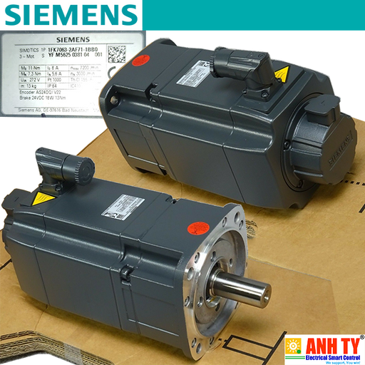 SIEMENS SIMOTICS 2.3KW 600V 11NM 3000RPM