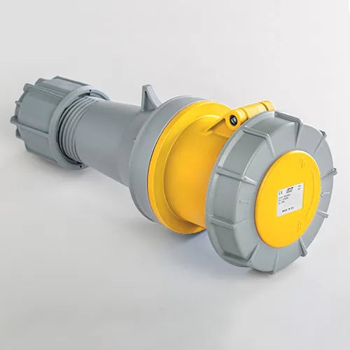 MARNO BASE AEREA 32A 2P+T 120VCA 4h AMARILLO  IP66-IP67