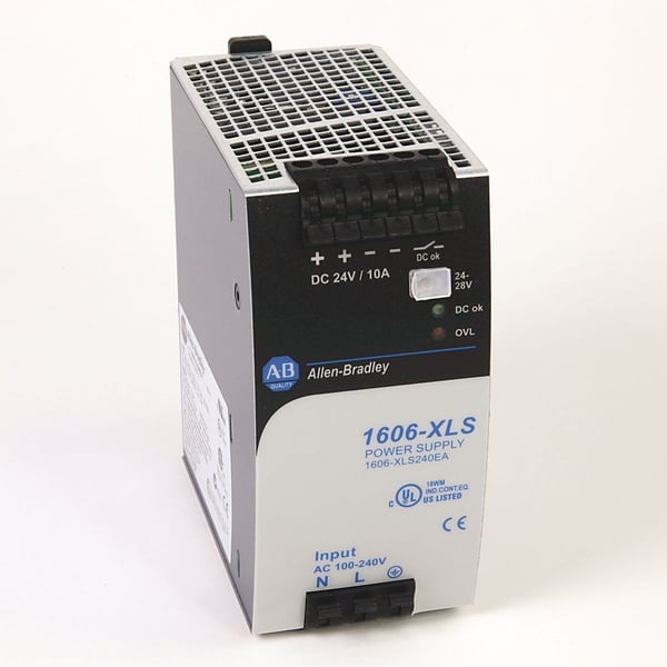 ALLEN-BRADLEY POWER SUPPLY 120-240VAC/24-48VDC 10A