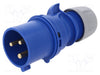MARNO CAVIJA AEREA 2P+T 32AMP 220V AZUL