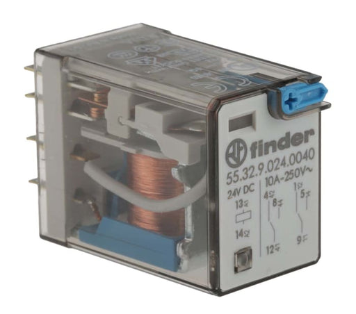 FINDER RELEVADOR 10AMP 24 VDC