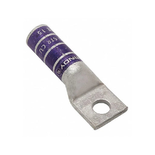 BURNDY ZAPATA 2 BARRENOS 3/8" CAÑON LARGO 4/0 AWG