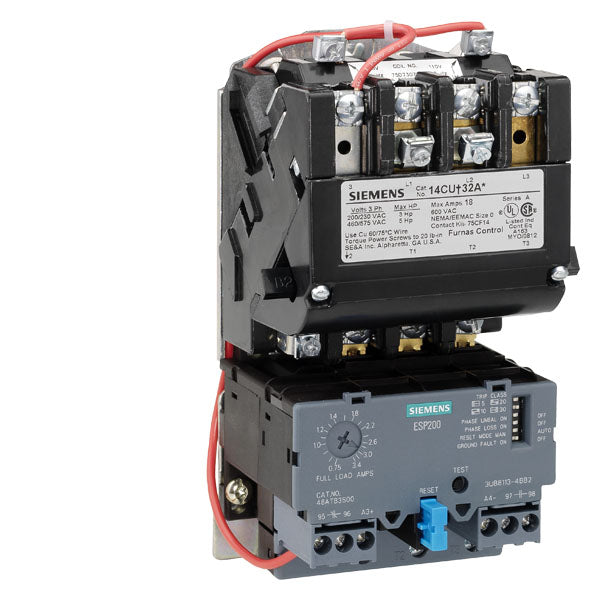 SIEMENS ARANCADOR DE MOTOR SIN INVERSION TAMAÑO 00 TENSION PLENA