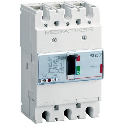 BTI INTERRUPTOR TERMOMAGNÉTICO M2 250H 3P 200 A