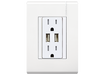 QUINZIÑO MX TOMACORRIENTE DPLEX 2P+T 2 CARGADORES USB A+C 3.1A 3