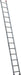 PELDAÑOS ESCALERA RECTA AL DE 14 PELDAÑOS TIPO II 102 KG PROFESIONAL ALUMINIO 4.27M 419214