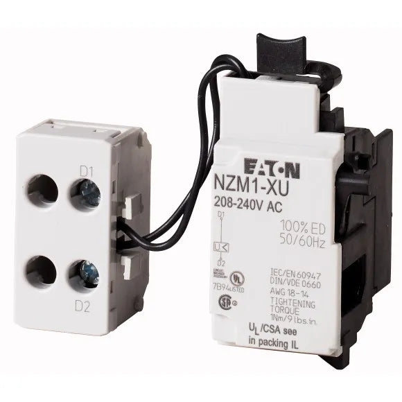 MOELLER BOBINA MINIMA TENSION 120VCA 2NA+BLOCK T TAMAÑO 1
