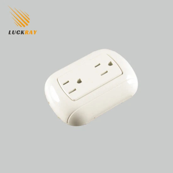 QUINZIÑO GO TOMA DUPLEX  ICFT 20A 125V C/ PLACA 1 GANG BLANCO.