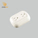 QUINZIÑO GO TOMA DUPLEX  ICFT 20A 125V C/ PLACA 1 GANG BLANCO.