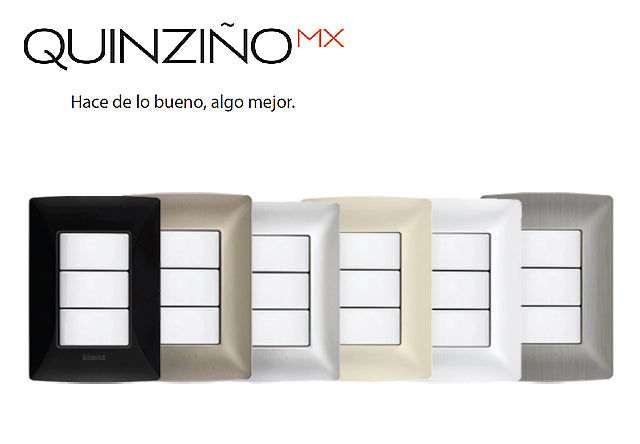QUINZIÑO GO PULSADOR (TIMBRE) NA 10A 127V 1MOD NEGRO