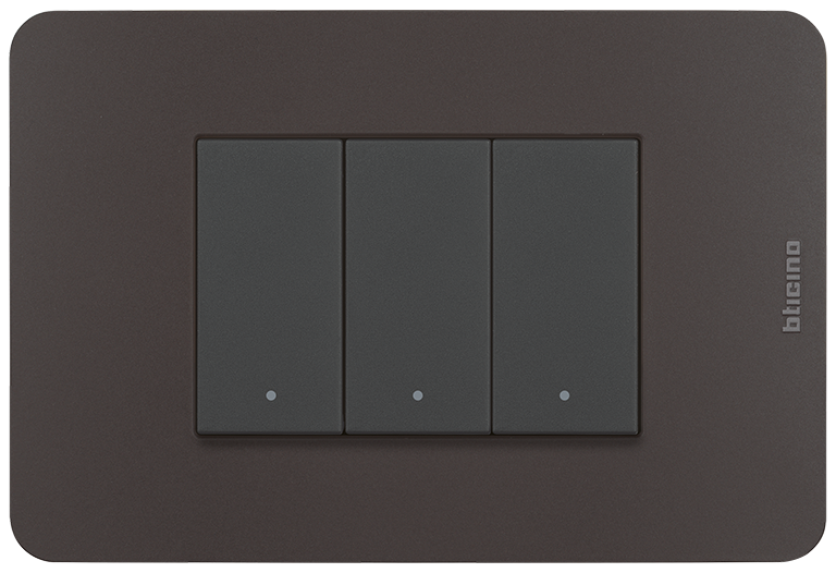 QUINZIÑO GO PLACA RESINA COLOR CAFE 3MOD