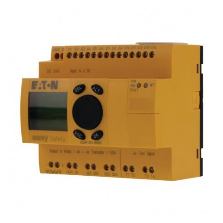 MOELLER RELÉ DE CONTROL C/PANTALLA (AMPLIABLE ETHERNET) 12/24VDC