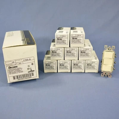 LEVITON SENSOR DE OCUPACION 180° PIR 3VIAS 300W LED 600W INCAN B