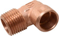 CODO PIPA COBRE 90° ROSCA EXTERIOR 19mm 3/4""