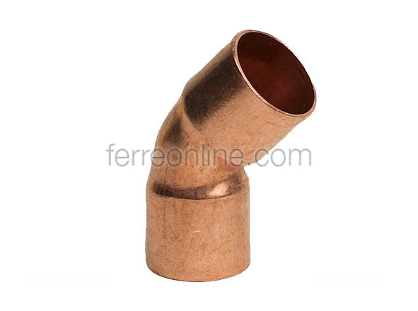 CODO COBRE 45° 32mm (1-1/4"")