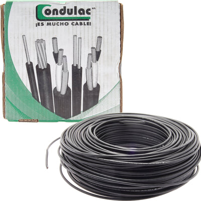CABLE VINILAT 90°C 600V CAL 12 AWG BLANCO POR METRO