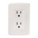 ESTEVEZ CONTACTO DUPLEX ECONOMICO 2P+T C/ PLACA BLACK