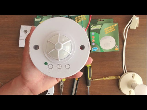 ESTEVEZ SENSOR PIR TECHO 360D IP20 BLANCO ESTEVEZ