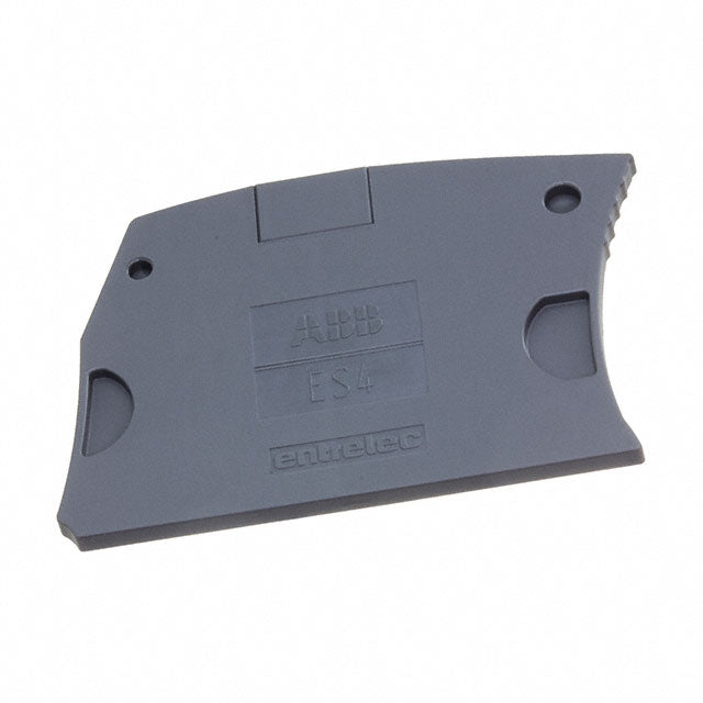 ABB ES4 TAPA FINAL P/CLEMAS DE PASO TORNILLO SNK ZS4...ZS25; ZS4-PE... ZS26-PE; ZS4S..ZS10S; Z4ST2; ZS4SP..Z10SP; ZS4SP-T2;