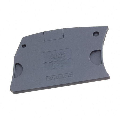 ABB ES4 TAPA FINAL P/CLEMAS DE PASO TORNILLO SNK ZS4...ZS25; ZS4-PE... ZS26-PE; ZS4S..ZS10S; Z4ST2; ZS4SP..Z10SP; ZS4SP-T2;