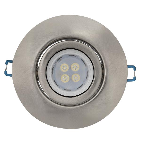 ESTEVEZ BASIC XL 5 PG ORIENTABLE GX5.3 MR16 DOWNLIGHT PLATA